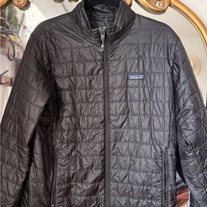 Patagonia Black Quilted Lightweight Jacket